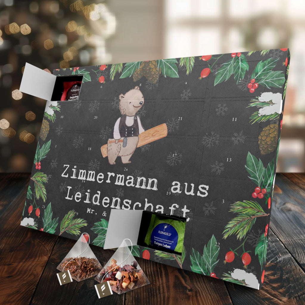 Tee Adventskalender Zimmermann Leidenschaft Adventskalender, Kerzen Adventskalender, Duftkerzen Adventskalender, Beruf, Ausbildung, Jubiläum, Abschied, Rente, Kollege, Kollegin, Geschenk, Schenken, Arbeitskollege, Mitarbeiter, Firma, Danke, Dankeschön