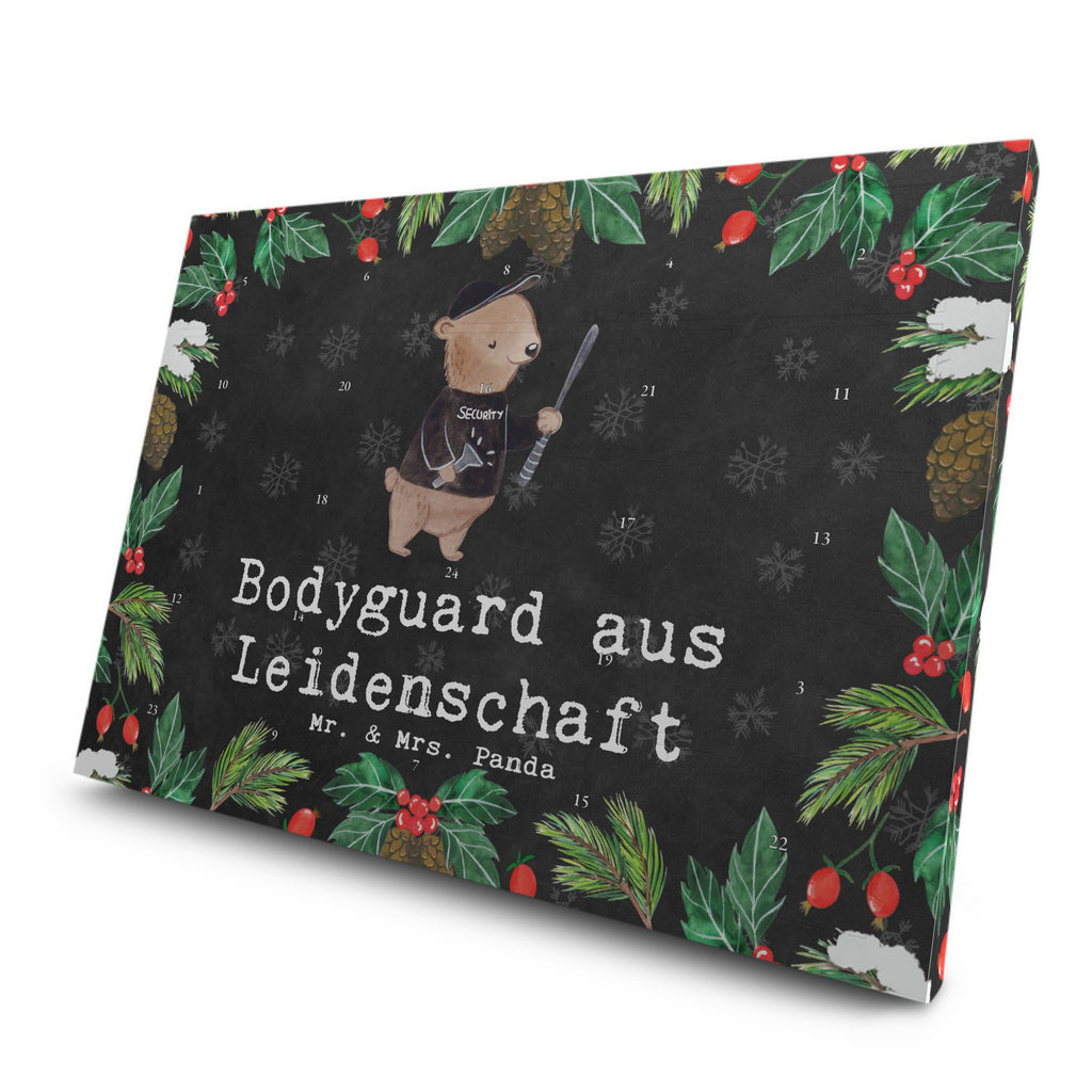 Tee Adventskalender Bodyguard Leidenschaft Adventskalender, Kerzen Adventskalender, Duftkerzen Adventskalender, Beruf, Ausbildung, Jubiläum, Abschied, Rente, Kollege, Kollegin, Geschenk, Schenken, Arbeitskollege, Mitarbeiter, Firma, Danke, Dankeschön, Bodyguard, Personenschützer