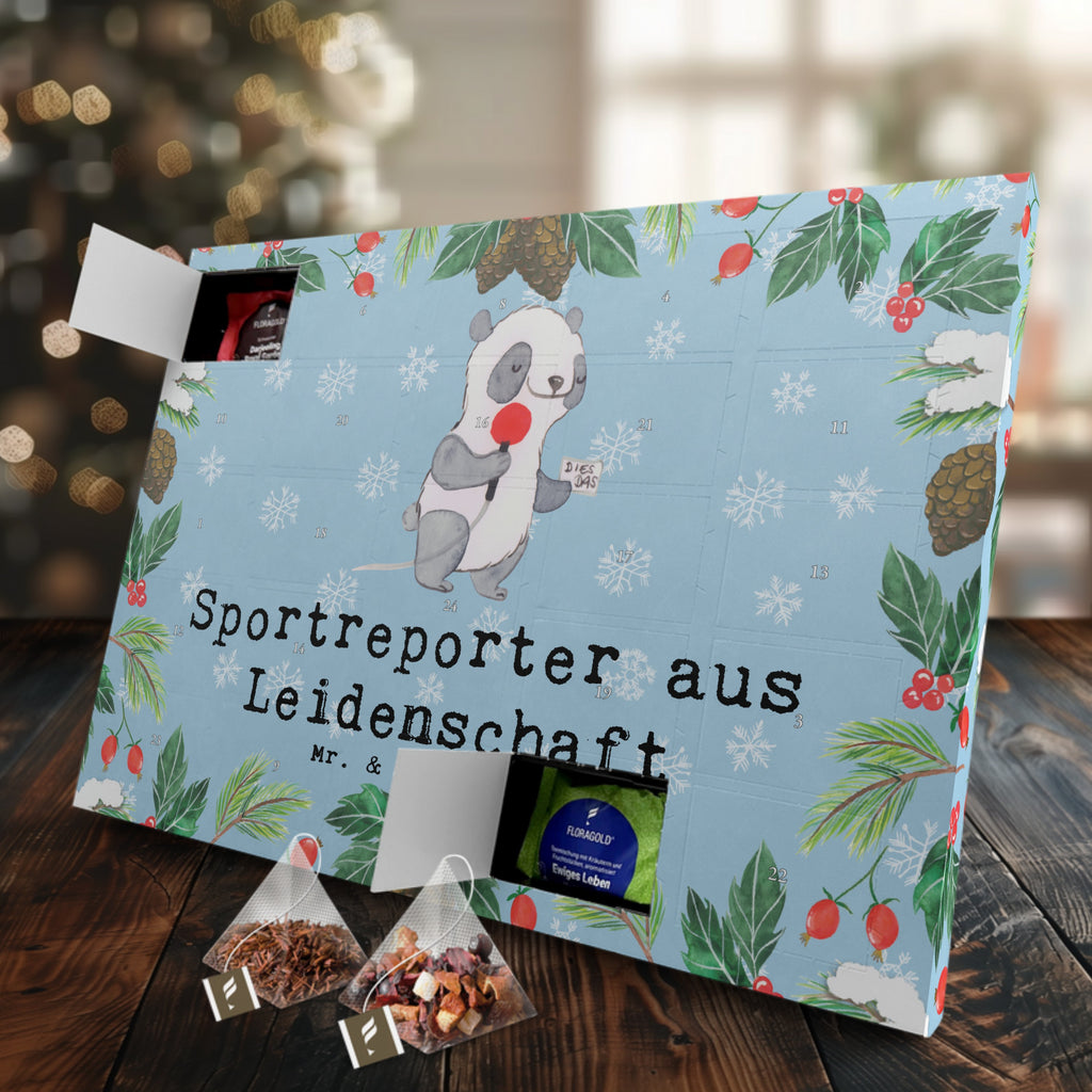 Tee Adventskalender Sportreporter Leidenschaft Adventskalender, Kerzen Adventskalender, Duftkerzen Adventskalender, Beruf, Ausbildung, Jubiläum, Abschied, Rente, Kollege, Kollegin, Geschenk, Schenken, Arbeitskollege, Mitarbeiter, Firma, Danke, Dankeschön