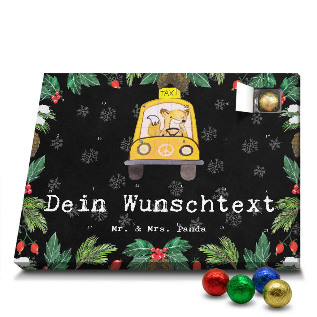 Personalisierter Schoko Adventskalender Taxifahrer Leidenschaft Personalisierter Adventskalender, Adventskalender mit Namen, Beruf, Ausbildung, Jubiläum, Abschied, Rente, Kollege, Kollegin, Geschenk, Schenken, Arbeitskollege, Mitarbeiter, Firma, Danke, Dankeschön