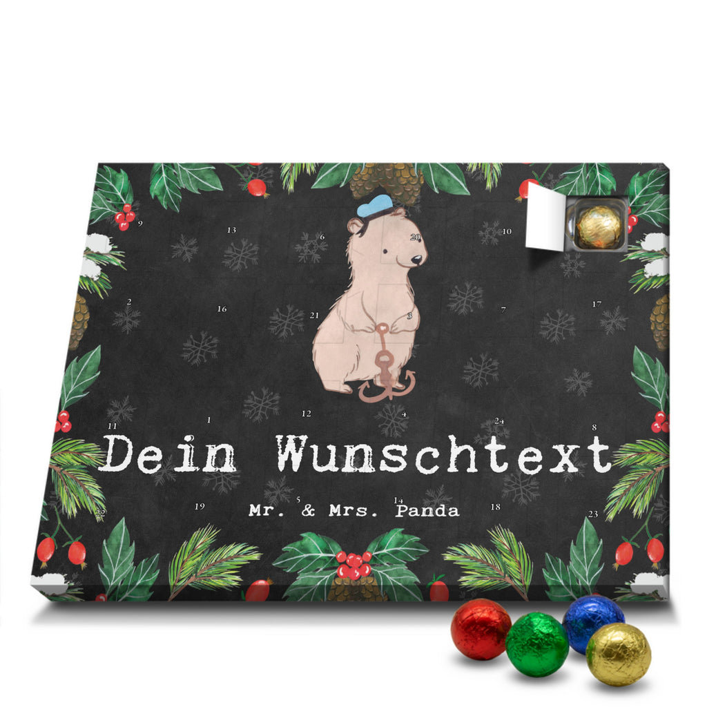 Personalisierter Schoko Adventskalender Matrose Leidenschaft Personalisierter Adventskalender, Adventskalender mit Namen, Beruf, Ausbildung, Jubiläum, Abschied, Rente, Kollege, Kollegin, Geschenk, Schenken, Arbeitskollege, Mitarbeiter, Firma, Danke, Dankeschön, Matrose, Seemann, Seeleute, Schiff, Schiffsmechaniker