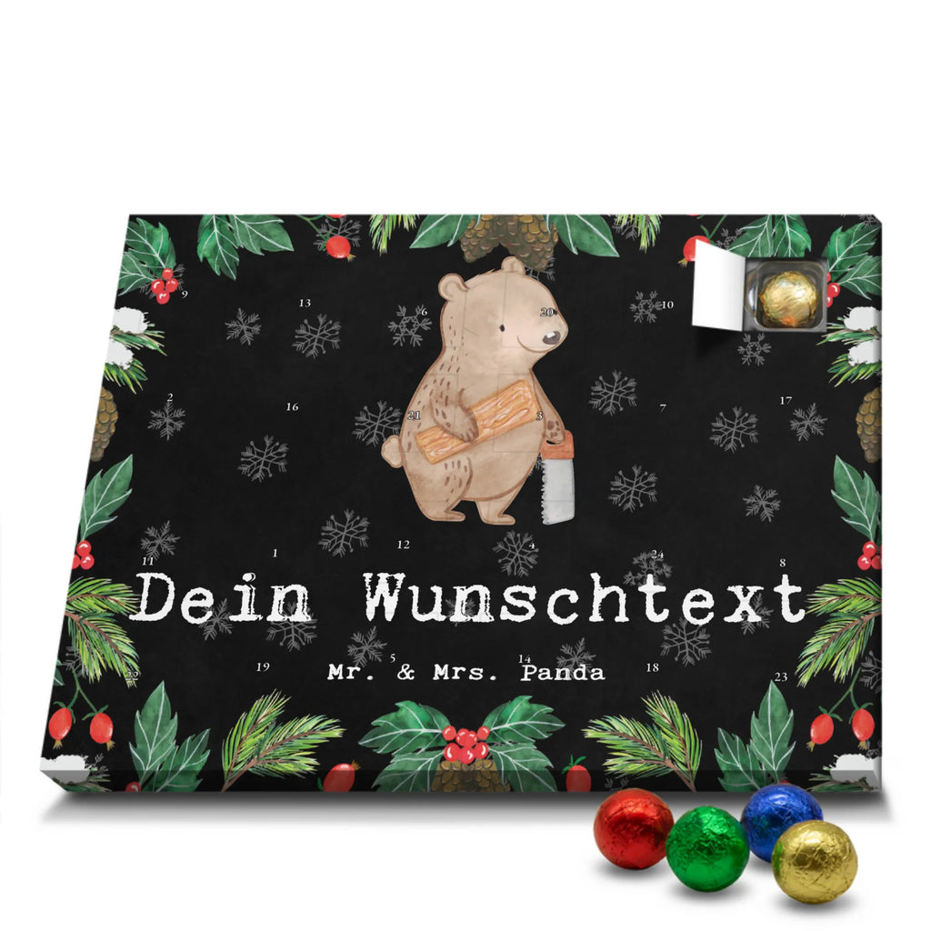 Personalisierter Schoko Adventskalender Schreiner Leidenschaft Personalisierter Adventskalender, Adventskalender mit Namen, Beruf, Ausbildung, Jubiläum, Abschied, Rente, Kollege, Kollegin, Geschenk, Schenken, Arbeitskollege, Mitarbeiter, Firma, Danke, Dankeschön