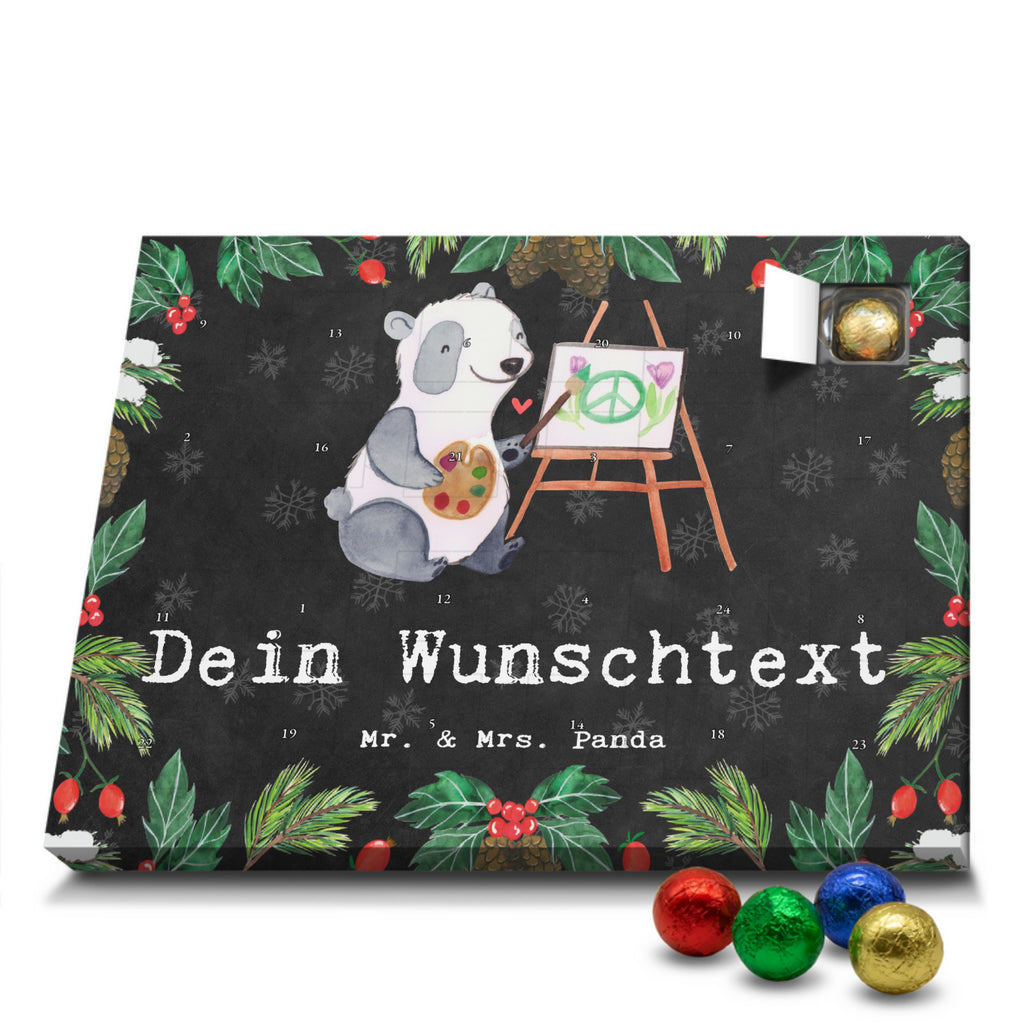 Personalisierter Schoko Adventskalender Künstler Leidenschaft Personalisierter Adventskalender, Adventskalender mit Namen, Beruf, Ausbildung, Jubiläum, Abschied, Rente, Kollege, Kollegin, Geschenk, Schenken, Arbeitskollege, Mitarbeiter, Firma, Danke, Dankeschön, Künstler, Maler, Kunstmaler, Galerie Eröffnung, Kunstschule