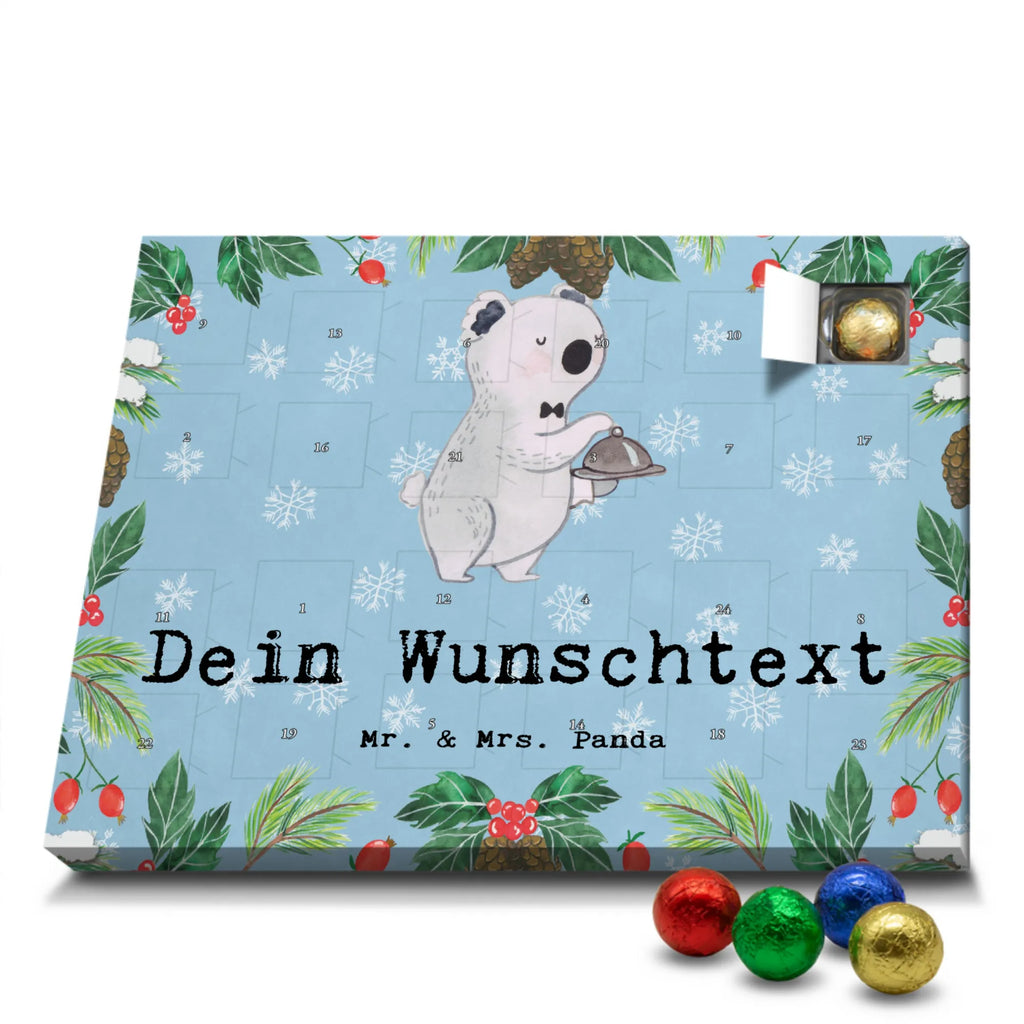 Personalisierter Schoko Adventskalender Restaurantfachmann Leidenschaft Personalisierter Adventskalender, Adventskalender mit Namen, Beruf, Ausbildung, Jubiläum, Abschied, Rente, Kollege, Kollegin, Geschenk, Schenken, Arbeitskollege, Mitarbeiter, Firma, Danke, Dankeschön