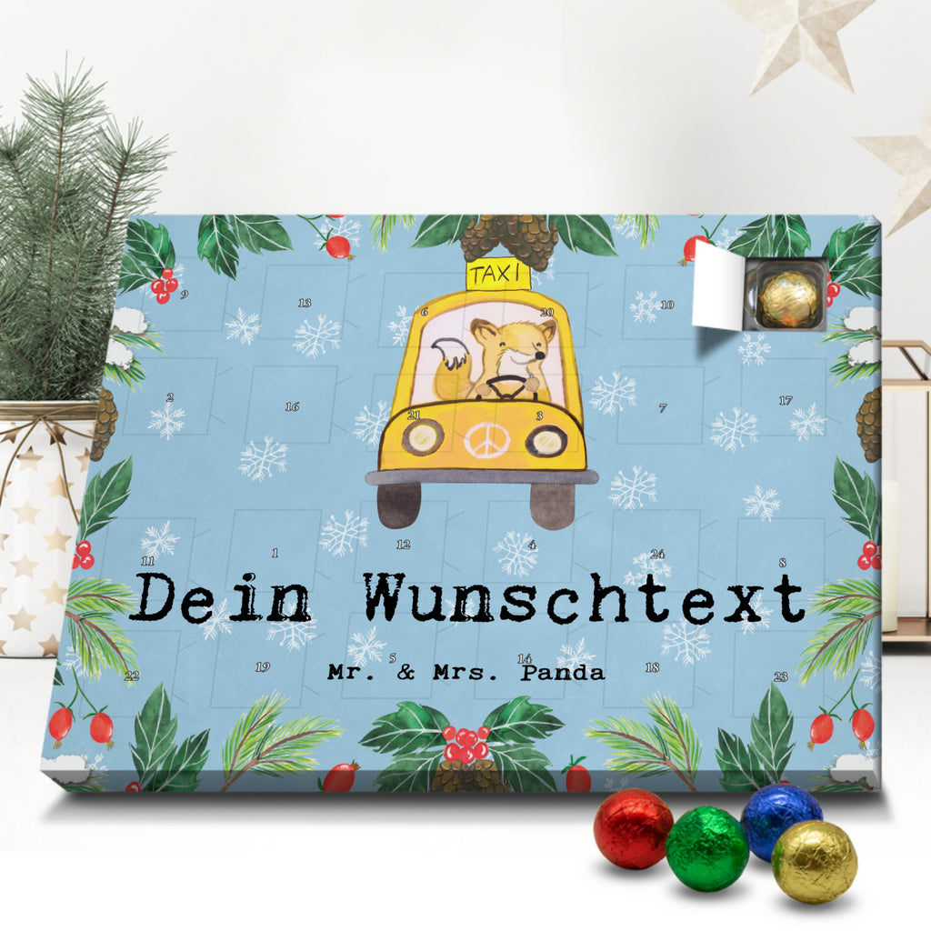 Personalisierter Schoko Adventskalender Taxifahrer Leidenschaft Personalisierter Adventskalender, Adventskalender mit Namen, Beruf, Ausbildung, Jubiläum, Abschied, Rente, Kollege, Kollegin, Geschenk, Schenken, Arbeitskollege, Mitarbeiter, Firma, Danke, Dankeschön