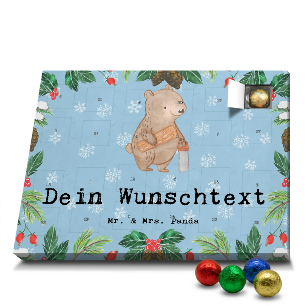 Personalisierter Schoko Adventskalender Schreiner Leidenschaft Personalisierter Adventskalender, Adventskalender mit Namen, Beruf, Ausbildung, Jubiläum, Abschied, Rente, Kollege, Kollegin, Geschenk, Schenken, Arbeitskollege, Mitarbeiter, Firma, Danke, Dankeschön