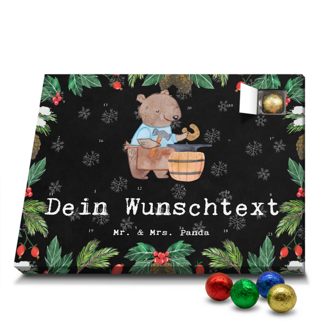 Personalisierter Schoko Adventskalender Schmied Leidenschaft Personalisierter Adventskalender, Adventskalender mit Namen, Beruf, Ausbildung, Jubiläum, Abschied, Rente, Kollege, Kollegin, Geschenk, Schenken, Arbeitskollege, Mitarbeiter, Firma, Danke, Dankeschön