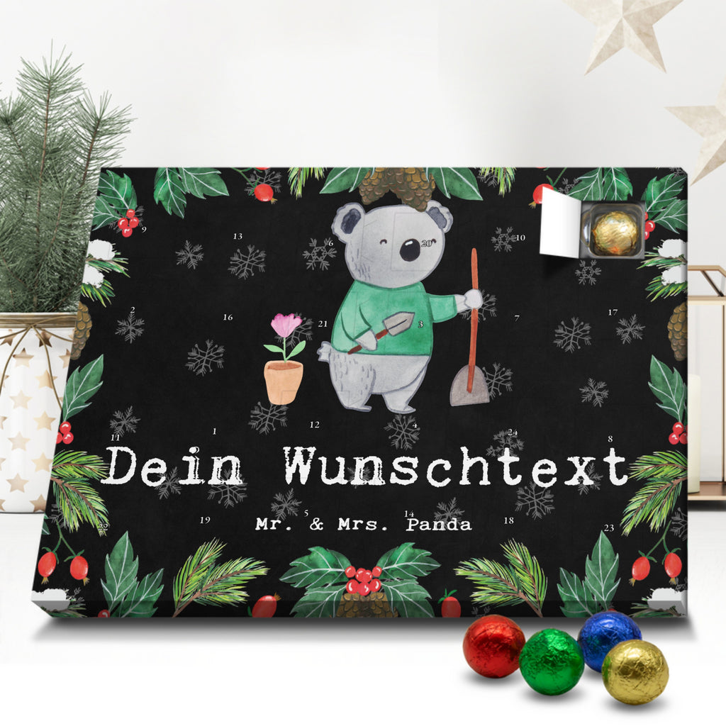 Personalisierter Schoko Adventskalender Garten- und Landschaftsbauer Leidenschaft Personalisierter Adventskalender, Adventskalender mit Namen, Beruf, Ausbildung, Jubiläum, Abschied, Rente, Kollege, Kollegin, Geschenk, Schenken, Arbeitskollege, Mitarbeiter, Firma, Danke, Dankeschön, Gärtner, Gartenplaner, Gärtnerei, Gartenbau, Hobbygärtner, Garten- und Landschaftsbauer