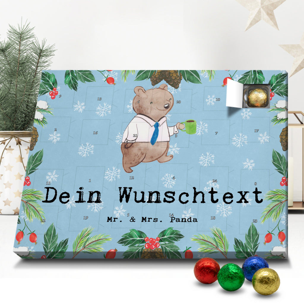 Personalisierter Schoko Adventskalender Moderator Leidenschaft Personalisierter Adventskalender, Adventskalender mit Namen, Beruf, Ausbildung, Jubiläum, Abschied, Rente, Kollege, Kollegin, Geschenk, Schenken, Arbeitskollege, Mitarbeiter, Firma, Danke, Dankeschön