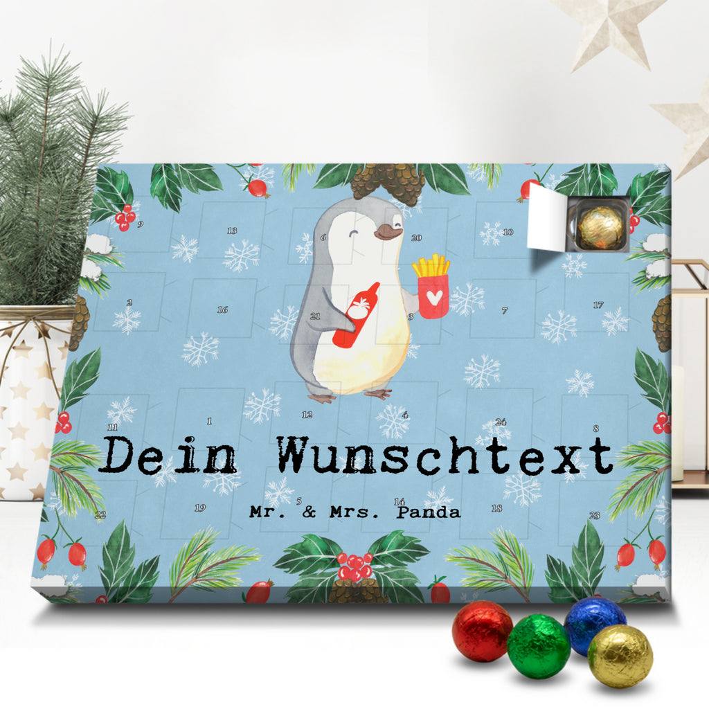 Personalisierter Schoko Adventskalender Imbissbesitzer Leidenschaft Personalisierter Adventskalender, Adventskalender mit Namen, Beruf, Ausbildung, Jubiläum, Abschied, Rente, Kollege, Kollegin, Geschenk, Schenken, Arbeitskollege, Mitarbeiter, Firma, Danke, Dankeschön, Imbissbesitzer, Imbissverkäufer, Pommesverkäufer, Pommesliebe