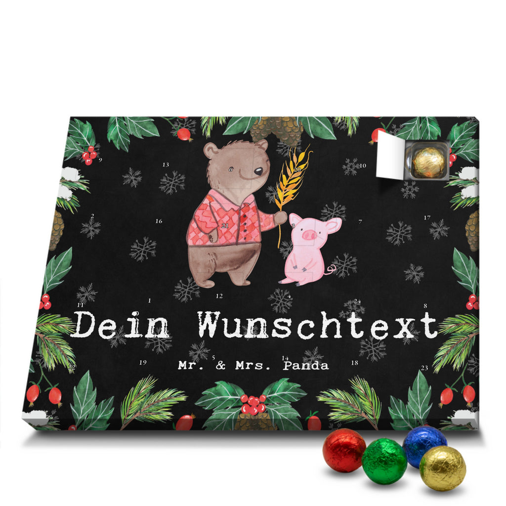 Personalisierter Schoko Adventskalender Bauer Leidenschaft Personalisierter Adventskalender, Adventskalender mit Namen, Beruf, Ausbildung, Jubiläum, Abschied, Rente, Kollege, Kollegin, Geschenk, Schenken, Arbeitskollege, Mitarbeiter, Firma, Danke, Dankeschön, Landwirt; Bauer, Tierwirt, Agronom, Farmer, Bauernhof