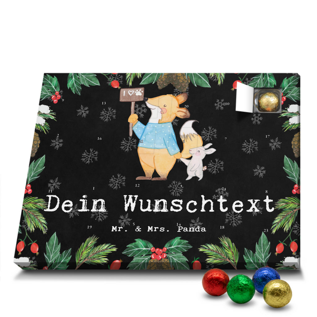 Personalisierter Schoko Adventskalender Tierschützer Leidenschaft Personalisierter Adventskalender, Adventskalender mit Namen, Beruf, Ausbildung, Jubiläum, Abschied, Rente, Kollege, Kollegin, Geschenk, Schenken, Arbeitskollege, Mitarbeiter, Firma, Danke, Dankeschön