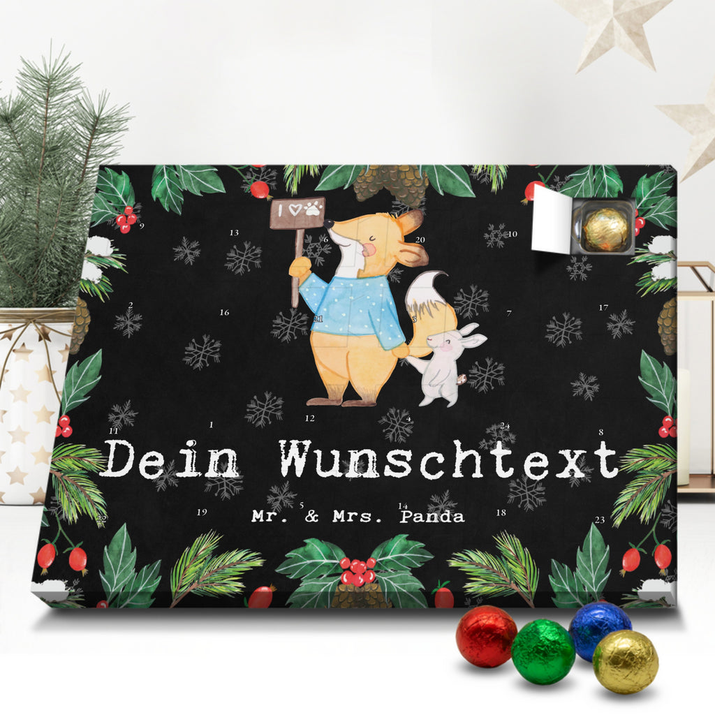 Personalisierter Schoko Adventskalender Tierschützer Leidenschaft Personalisierter Adventskalender, Adventskalender mit Namen, Beruf, Ausbildung, Jubiläum, Abschied, Rente, Kollege, Kollegin, Geschenk, Schenken, Arbeitskollege, Mitarbeiter, Firma, Danke, Dankeschön