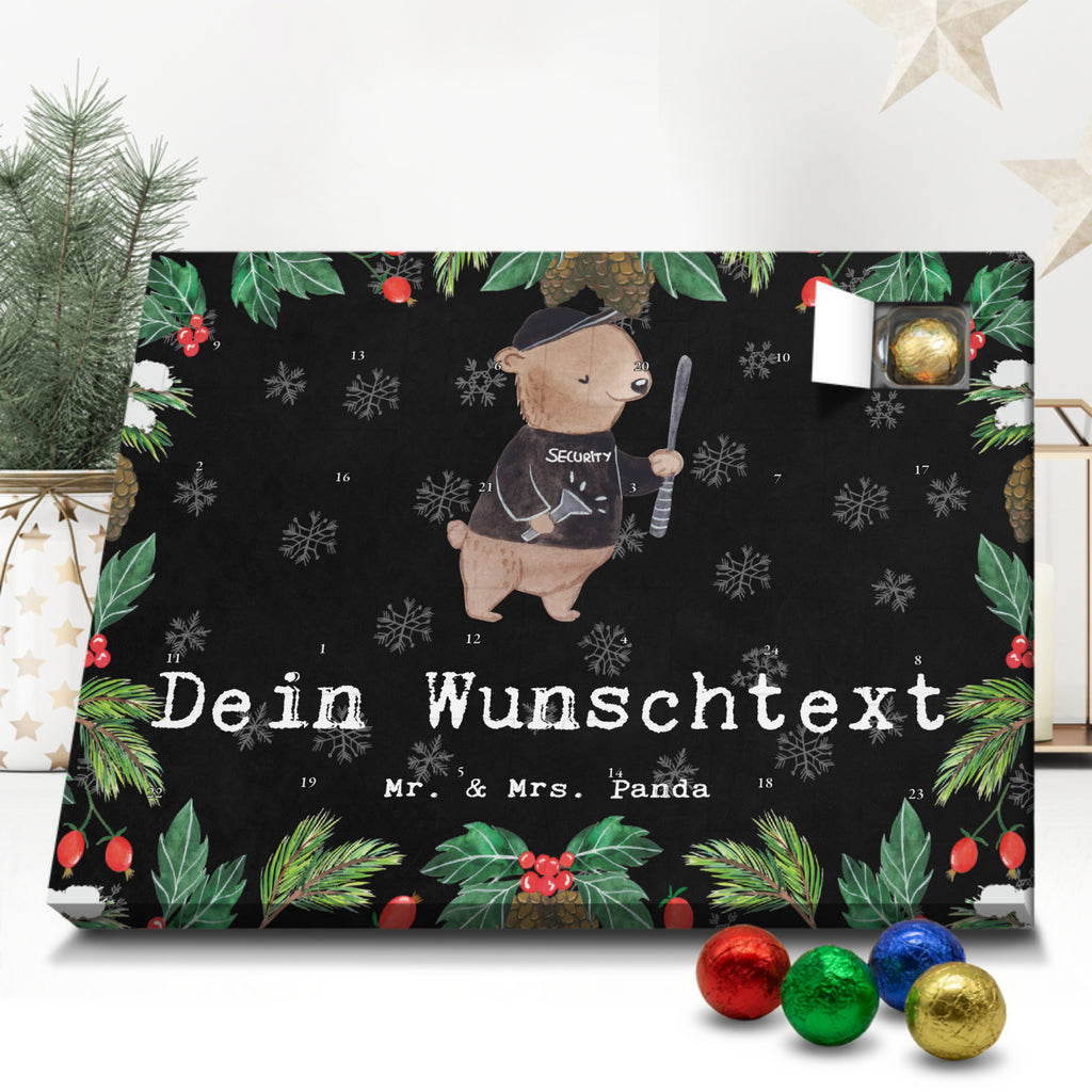 Personalisierter Schoko Adventskalender Personenschützer Leidenschaft Personalisierter Adventskalender, Adventskalender mit Namen, Beruf, Ausbildung, Jubiläum, Abschied, Rente, Kollege, Kollegin, Geschenk, Schenken, Arbeitskollege, Mitarbeiter, Firma, Danke, Dankeschön, Bodyguard, Personenschützer