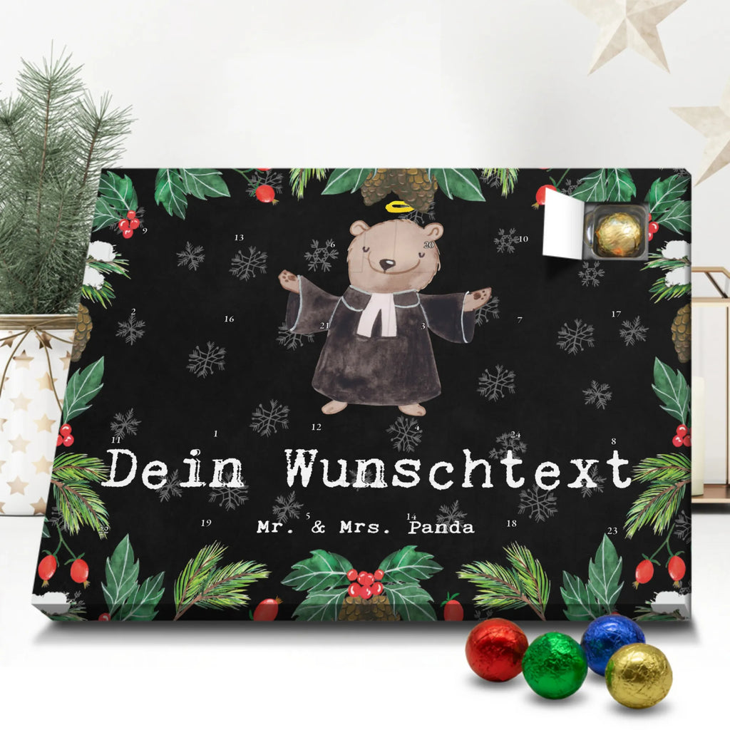 Personalisierter Schoko Adventskalender Pfarrer Leidenschaft Personalisierter Adventskalender, Adventskalender mit Namen, Beruf, Ausbildung, Jubiläum, Abschied, Rente, Kollege, Kollegin, Geschenk, Schenken, Arbeitskollege, Mitarbeiter, Firma, Danke, Dankeschön, Pastor, Diener Gottes<br />Geistlicher, Pfarrer, Prediger<br />Priester, Theologe, Kirche