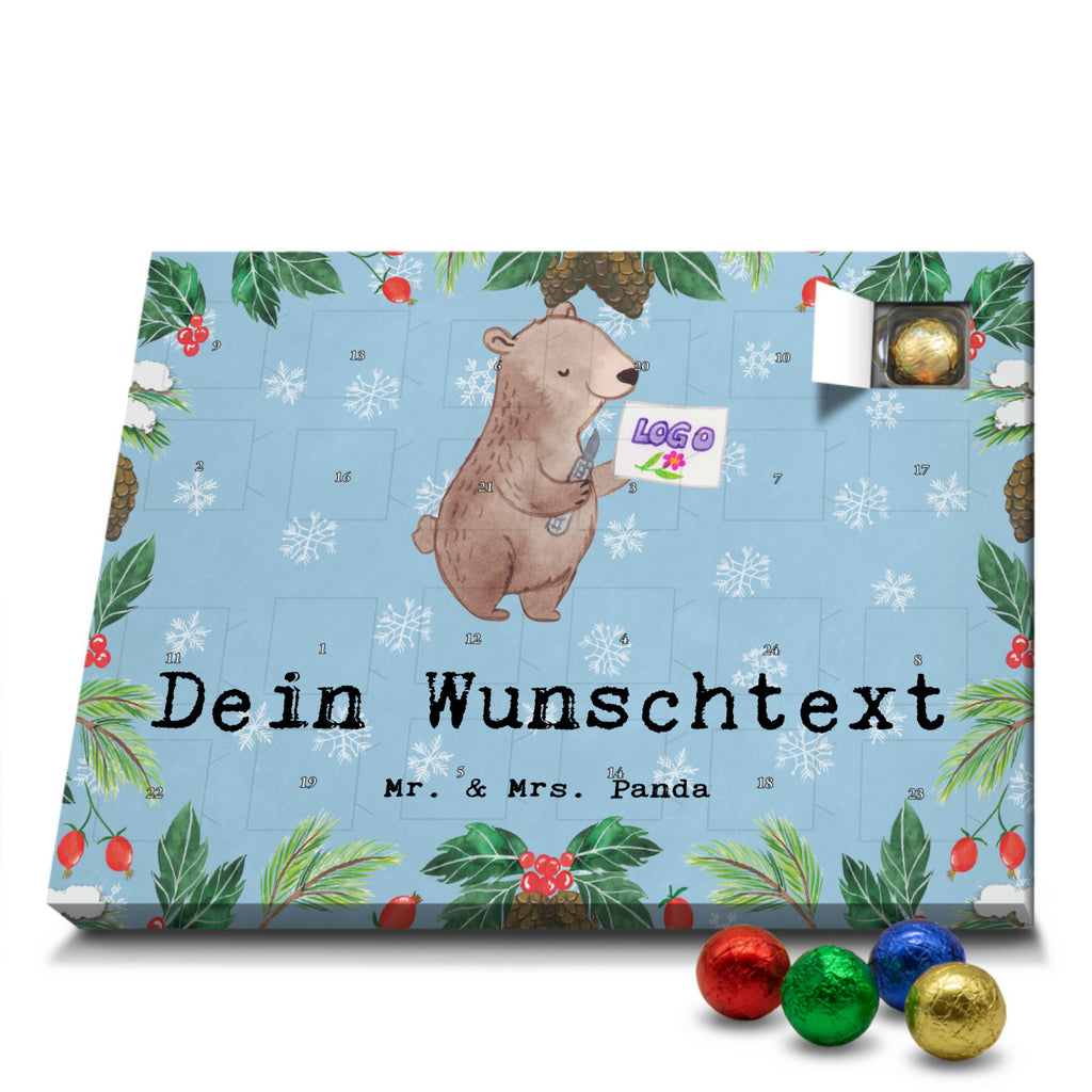 Personalisierter Schoko Adventskalender Werbetechniker Leidenschaft Personalisierter Adventskalender, Adventskalender mit Namen, Beruf, Ausbildung, Jubiläum, Abschied, Rente, Kollege, Kollegin, Geschenk, Schenken, Arbeitskollege, Mitarbeiter, Firma, Danke, Dankeschön