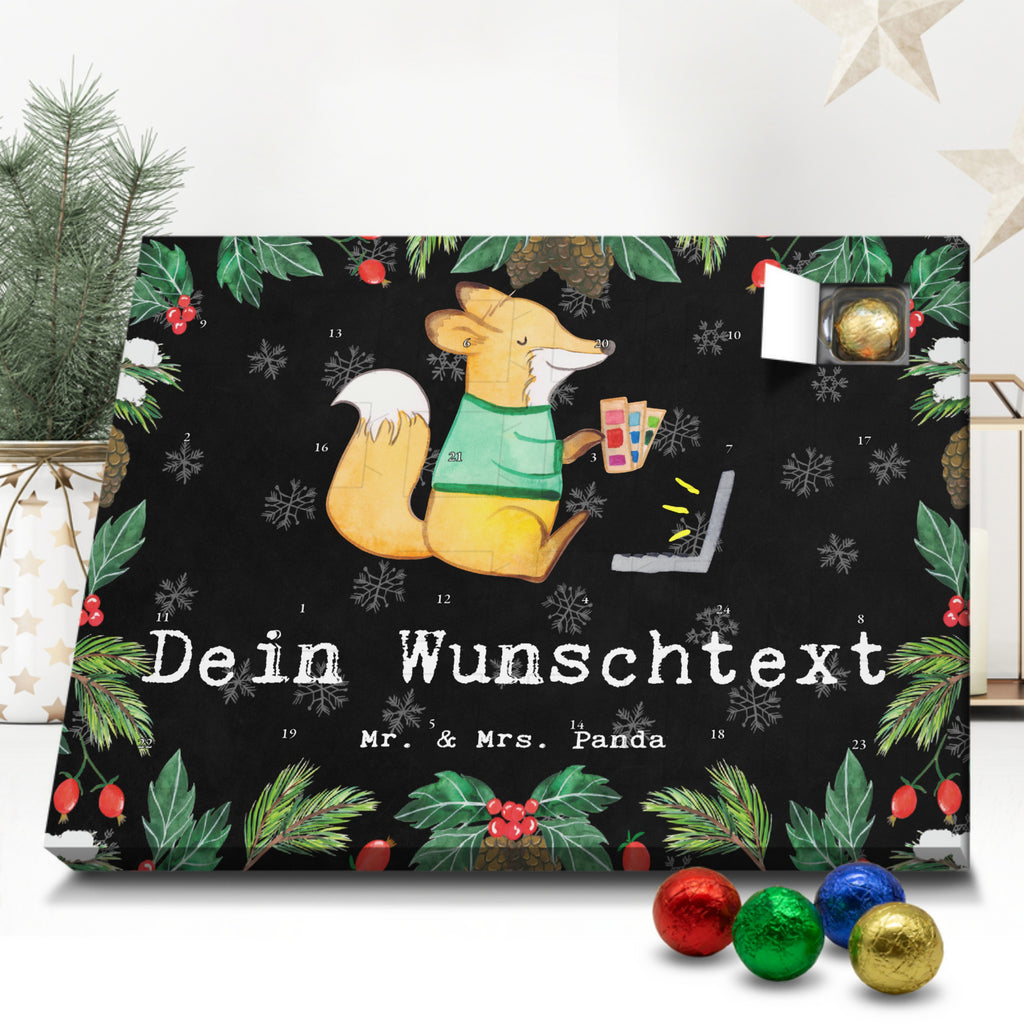 Personalisierter Schoko Adventskalender Mediengestalter Leidenschaft Personalisierter Adventskalender, Adventskalender mit Namen, Beruf, Ausbildung, Jubiläum, Abschied, Rente, Kollege, Kollegin, Geschenk, Schenken, Arbeitskollege, Mitarbeiter, Firma, Danke, Dankeschön, Grafiker, Designer, Mediengestalter, Grafikdesigner