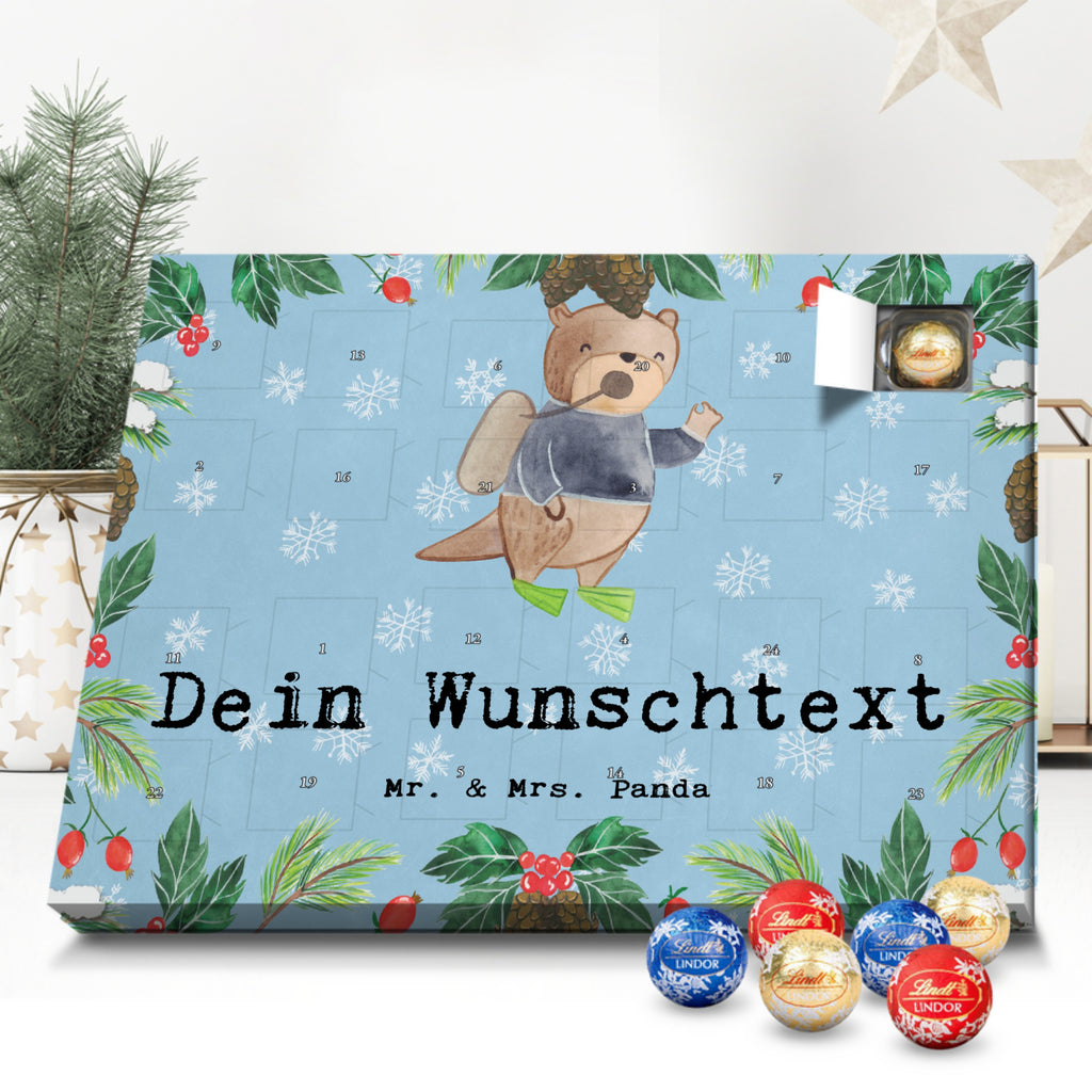 Personalisierter Kugel Markenschokolade Adventskalender Taucher Leidenschaft Personalisierter Kugel Markenschokolade Adventskalender, Beruf, Ausbildung, Jubiläum, Abschied, Rente, Kollege, Kollegin, Geschenk, Schenken, Arbeitskollege, Mitarbeiter, Firma, Danke, Dankeschön