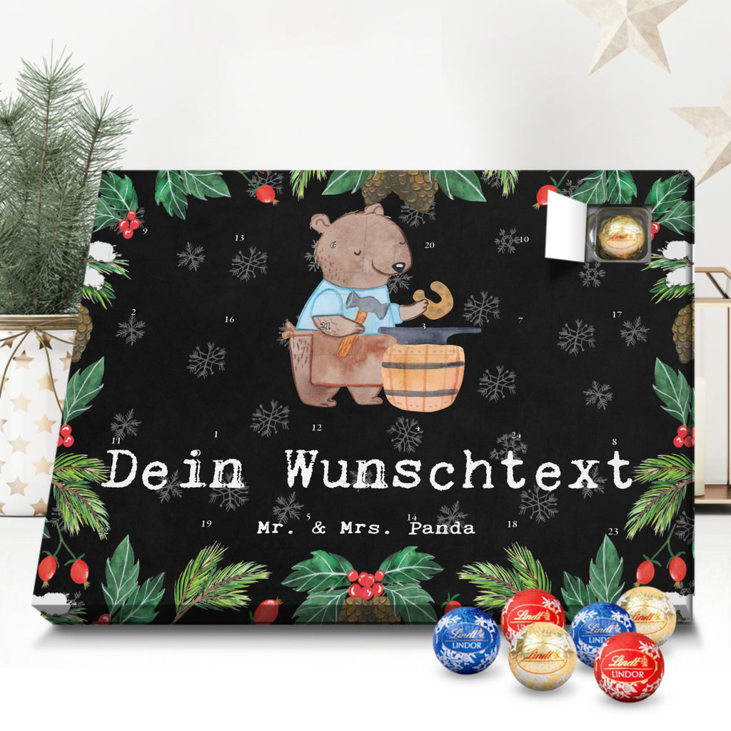 Personalisierter Kugel Markenschokolade Adventskalender Schmied Leidenschaft Personalisierter Kugel Markenschokolade Adventskalender, Beruf, Ausbildung, Jubiläum, Abschied, Rente, Kollege, Kollegin, Geschenk, Schenken, Arbeitskollege, Mitarbeiter, Firma, Danke, Dankeschön