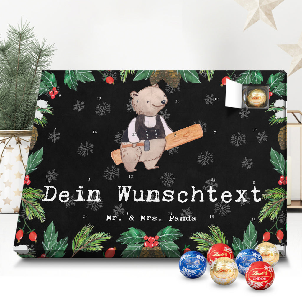 Personalisierter Kugel Markenschokolade Adventskalender Zimmermann Leidenschaft Personalisierter Kugel Markenschokolade Adventskalender, Beruf, Ausbildung, Jubiläum, Abschied, Rente, Kollege, Kollegin, Geschenk, Schenken, Arbeitskollege, Mitarbeiter, Firma, Danke, Dankeschön