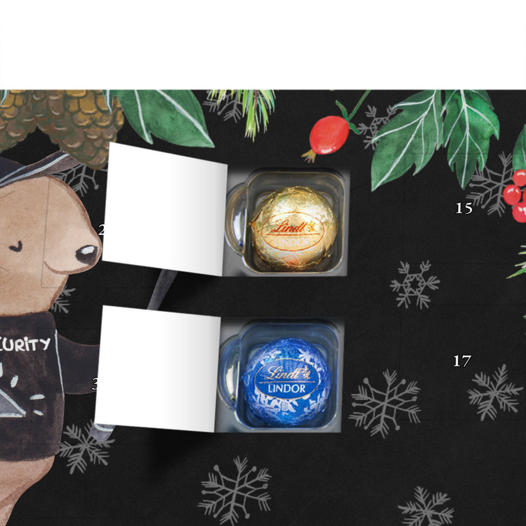 Personalisierter Kugel Markenschokolade Adventskalender Sicherheitsdienstmitarbeiter Leidenschaft Personalisierter Kugel Markenschokolade Adventskalender, Beruf, Ausbildung, Jubiläum, Abschied, Rente, Kollege, Kollegin, Geschenk, Schenken, Arbeitskollege, Mitarbeiter, Firma, Danke, Dankeschön