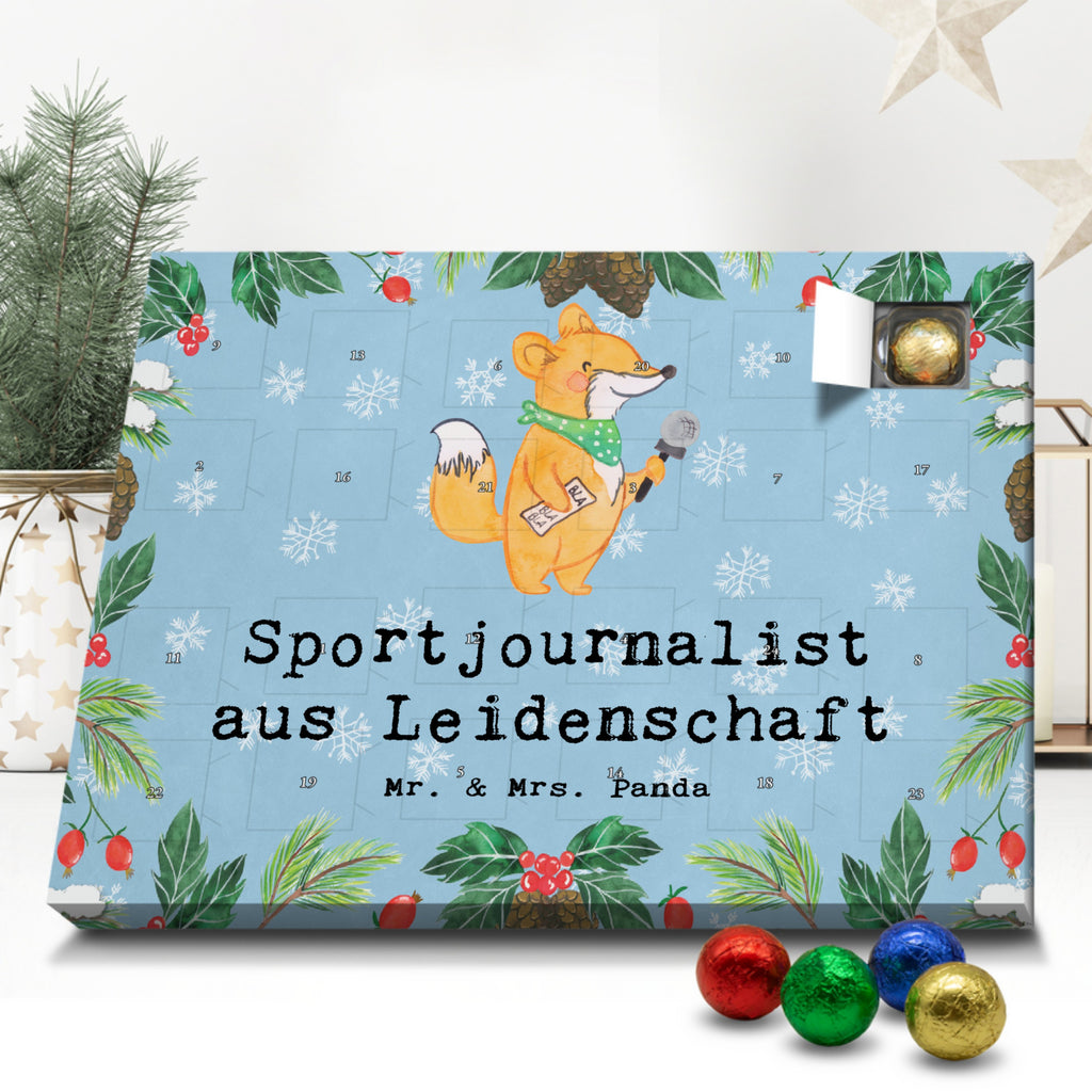 Schoko Adventskalender Sportjournalist Leidenschaft Adventskalender, Schokoladen Adventskalender, Schoko Adventskalender, Beruf, Ausbildung, Jubiläum, Abschied, Rente, Kollege, Kollegin, Geschenk, Schenken, Arbeitskollege, Mitarbeiter, Firma, Danke, Dankeschön, Sportjournalist, Journalist, Reporter, Redakteur, Pressebüro, Studium