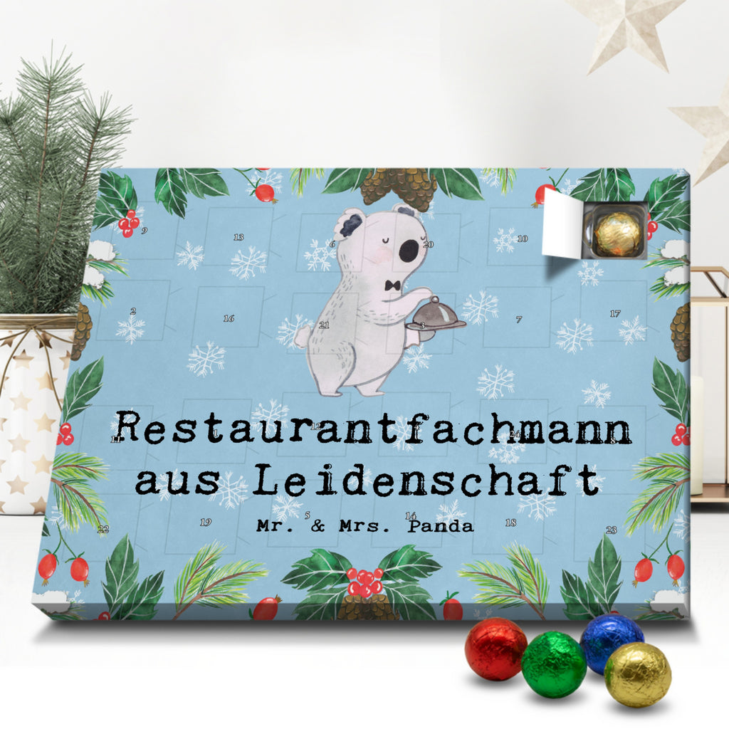 Schoko Adventskalender Restaurantfachmann Leidenschaft Adventskalender, Schokoladen Adventskalender, Schoko Adventskalender, Beruf, Ausbildung, Jubiläum, Abschied, Rente, Kollege, Kollegin, Geschenk, Schenken, Arbeitskollege, Mitarbeiter, Firma, Danke, Dankeschön