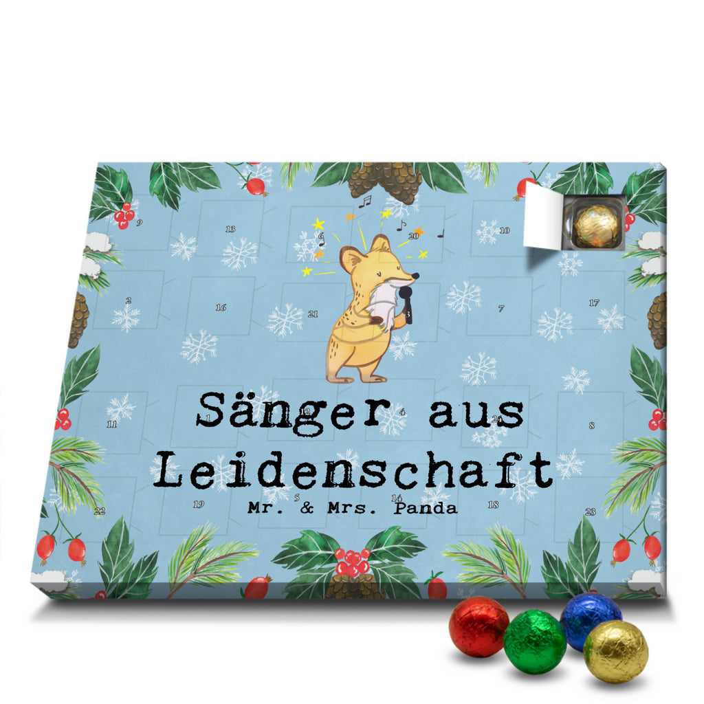 Schoko Adventskalender Sänger Leidenschaft Adventskalender, Schokoladen Adventskalender, Schoko Adventskalender, Beruf, Ausbildung, Jubiläum, Abschied, Rente, Kollege, Kollegin, Geschenk, Schenken, Arbeitskollege, Mitarbeiter, Firma, Danke, Dankeschön