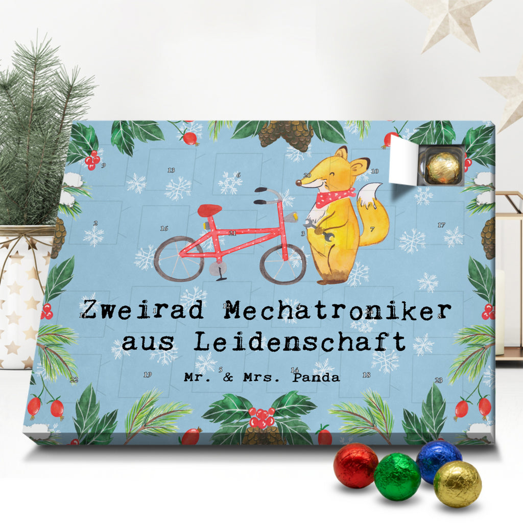 Schoko Adventskalender Zweirad Mechatroniker Leidenschaft Adventskalender, Schokoladen Adventskalender, Schoko Adventskalender, Beruf, Ausbildung, Jubiläum, Abschied, Rente, Kollege, Kollegin, Geschenk, Schenken, Arbeitskollege, Mitarbeiter, Firma, Danke, Dankeschön