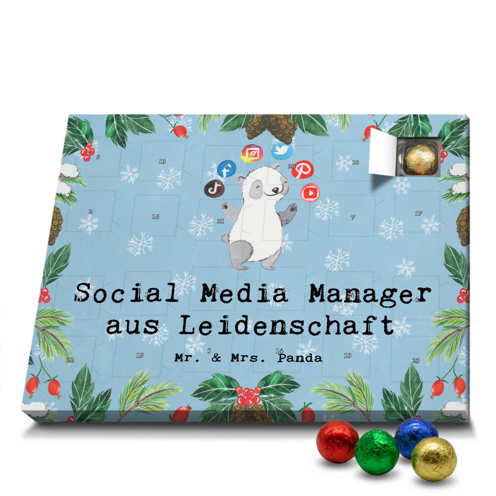 Schoko Adventskalender Social Media Manager Leidenschaft Adventskalender, Schokoladen Adventskalender, Schoko Adventskalender, Beruf, Ausbildung, Jubiläum, Abschied, Rente, Kollege, Kollegin, Geschenk, Schenken, Arbeitskollege, Mitarbeiter, Firma, Danke, Dankeschön