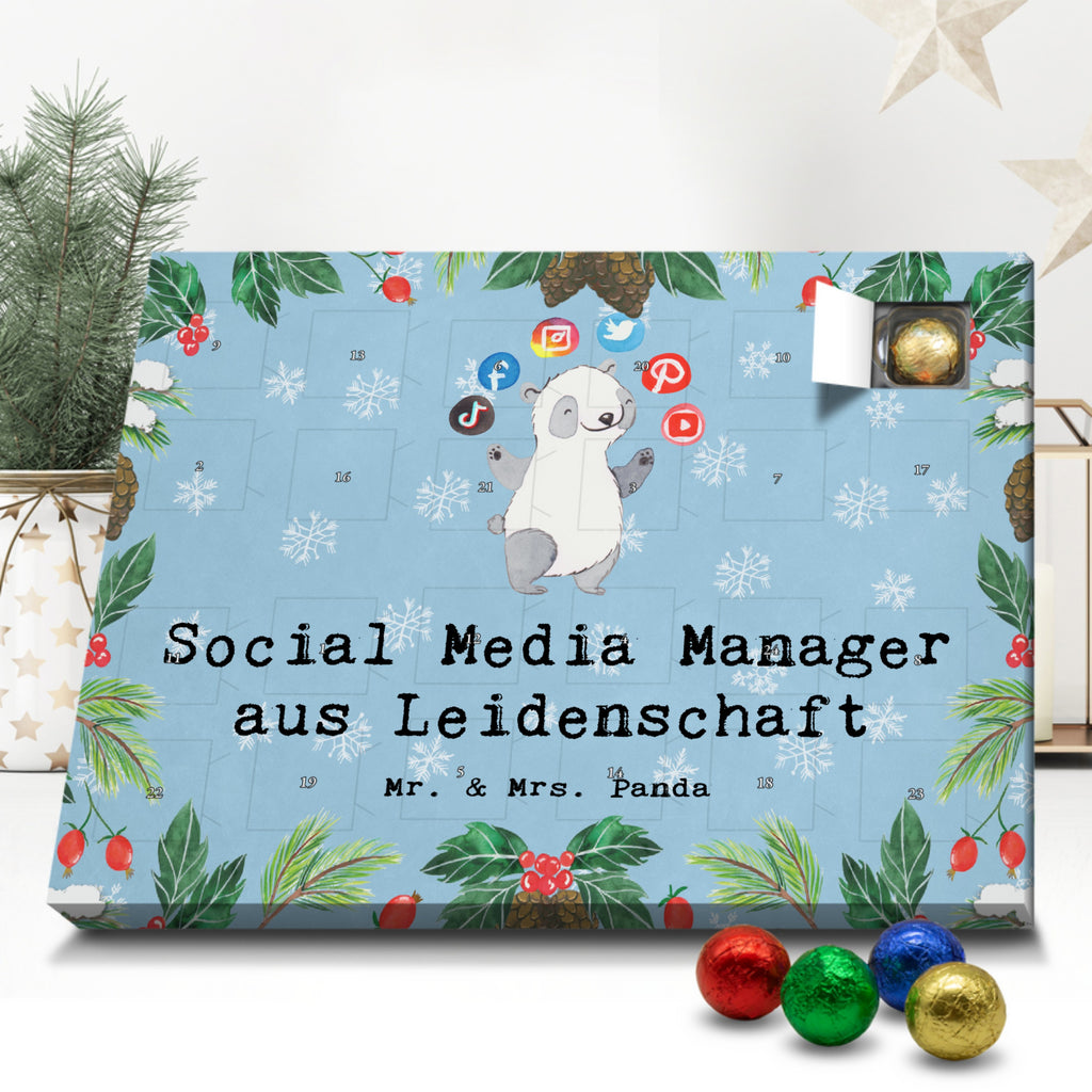 Schoko Adventskalender Social Media Manager Leidenschaft Adventskalender, Schokoladen Adventskalender, Schoko Adventskalender, Beruf, Ausbildung, Jubiläum, Abschied, Rente, Kollege, Kollegin, Geschenk, Schenken, Arbeitskollege, Mitarbeiter, Firma, Danke, Dankeschön