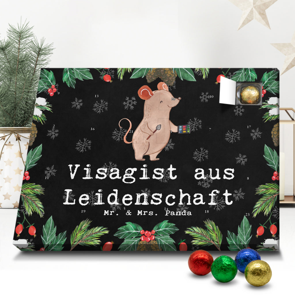 Schoko Adventskalender Visagist Leidenschaft Adventskalender, Schokoladen Adventskalender, Schoko Adventskalender, Beruf, Ausbildung, Jubiläum, Abschied, Rente, Kollege, Kollegin, Geschenk, Schenken, Arbeitskollege, Mitarbeiter, Firma, Danke, Dankeschön, Kosmetiker, Make Up Artist, Maskenbildner, Visagist, Beauty Salon, Kosmetikstudio, Eröffnung