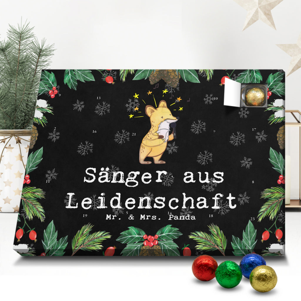 Schoko Adventskalender Sänger Leidenschaft Adventskalender, Schokoladen Adventskalender, Schoko Adventskalender, Beruf, Ausbildung, Jubiläum, Abschied, Rente, Kollege, Kollegin, Geschenk, Schenken, Arbeitskollege, Mitarbeiter, Firma, Danke, Dankeschön