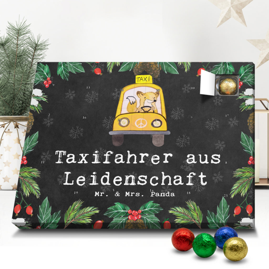 Schoko Adventskalender Taxifahrer Leidenschaft Adventskalender, Schokoladen Adventskalender, Schoko Adventskalender, Beruf, Ausbildung, Jubiläum, Abschied, Rente, Kollege, Kollegin, Geschenk, Schenken, Arbeitskollege, Mitarbeiter, Firma, Danke, Dankeschön