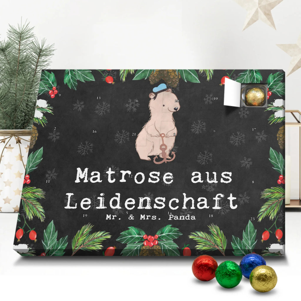 Schoko Adventskalender Matrose Leidenschaft Adventskalender, Schokoladen Adventskalender, Schoko Adventskalender, Beruf, Ausbildung, Jubiläum, Abschied, Rente, Kollege, Kollegin, Geschenk, Schenken, Arbeitskollege, Mitarbeiter, Firma, Danke, Dankeschön, Matrose, Seemann, Seeleute, Schiff, Schiffsmechaniker