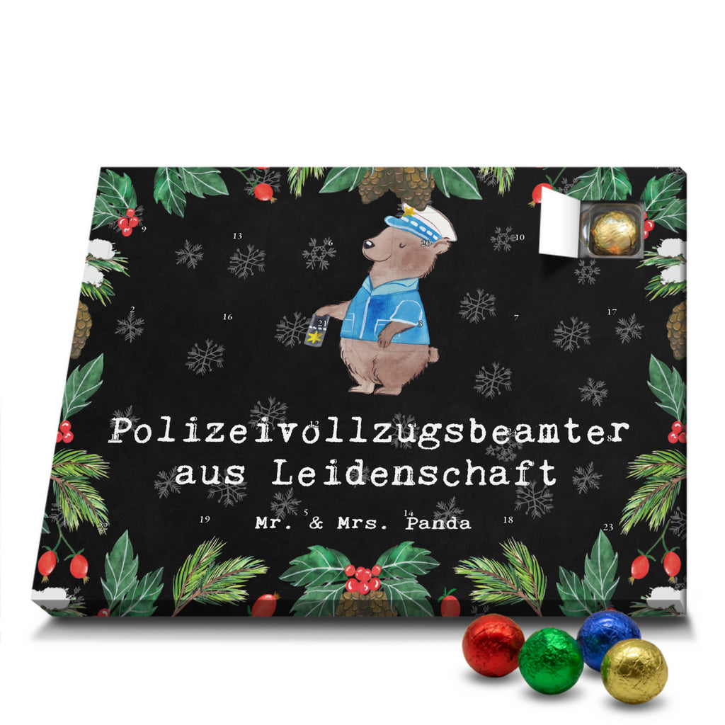 Schoko Adventskalender Polizeivollzugsbeamter Leidenschaft Adventskalender, Schokoladen Adventskalender, Schoko Adventskalender, Beruf, Ausbildung, Jubiläum, Abschied, Rente, Kollege, Kollegin, Geschenk, Schenken, Arbeitskollege, Mitarbeiter, Firma, Danke, Dankeschön, Polizeivollzugsbeamter, Polizist, Polizei