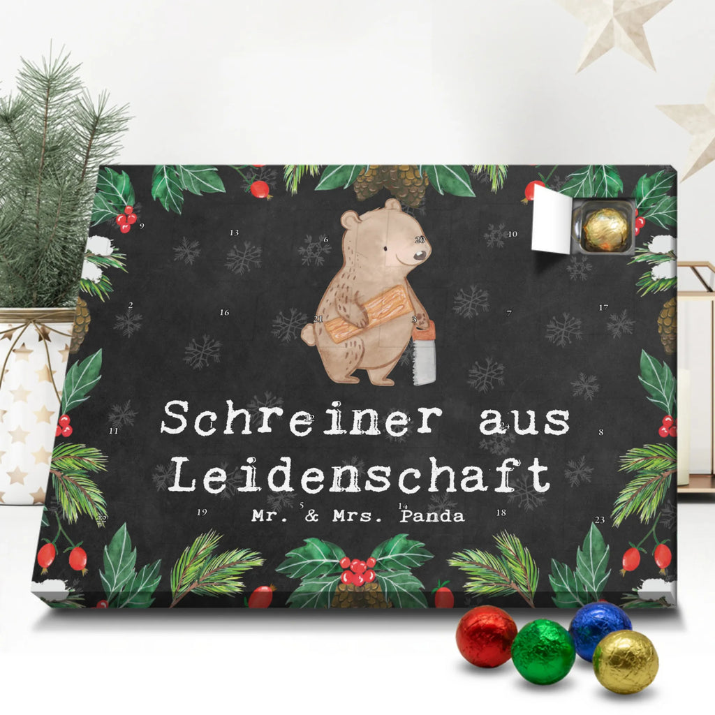 Schoko Adventskalender Schreiner Leidenschaft Adventskalender, Schokoladen Adventskalender, Schoko Adventskalender, Beruf, Ausbildung, Jubiläum, Abschied, Rente, Kollege, Kollegin, Geschenk, Schenken, Arbeitskollege, Mitarbeiter, Firma, Danke, Dankeschön