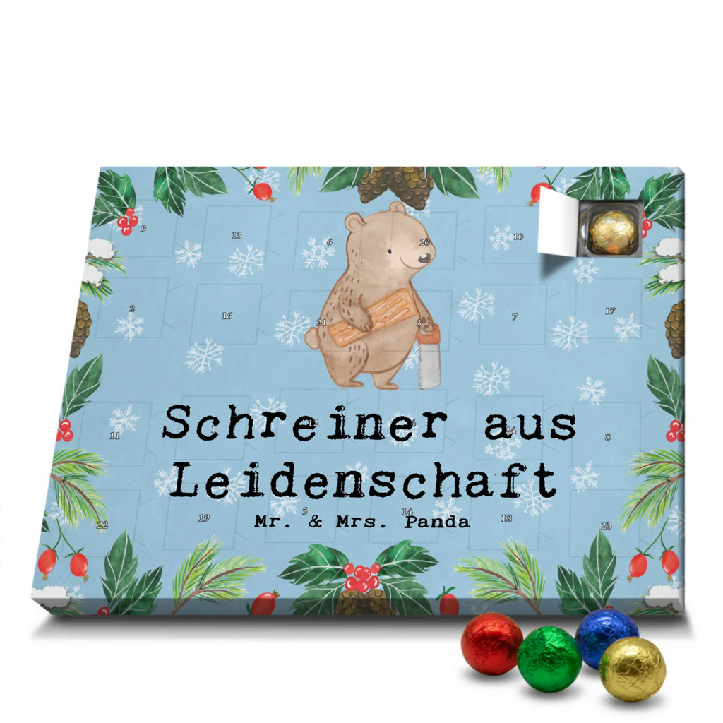 Schoko Adventskalender Schreiner Leidenschaft Adventskalender, Schokoladen Adventskalender, Schoko Adventskalender, Beruf, Ausbildung, Jubiläum, Abschied, Rente, Kollege, Kollegin, Geschenk, Schenken, Arbeitskollege, Mitarbeiter, Firma, Danke, Dankeschön