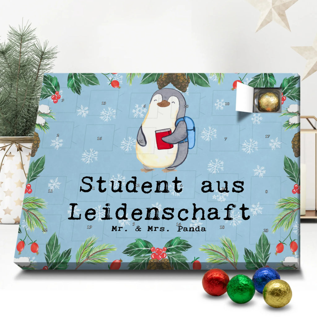 Schoko Adventskalender Student Leidenschaft Adventskalender, Schokoladen Adventskalender, Schoko Adventskalender, Beruf, Ausbildung, Jubiläum, Abschied, Rente, Kollege, Kollegin, Geschenk, Schenken, Arbeitskollege, Mitarbeiter, Firma, Danke, Dankeschön