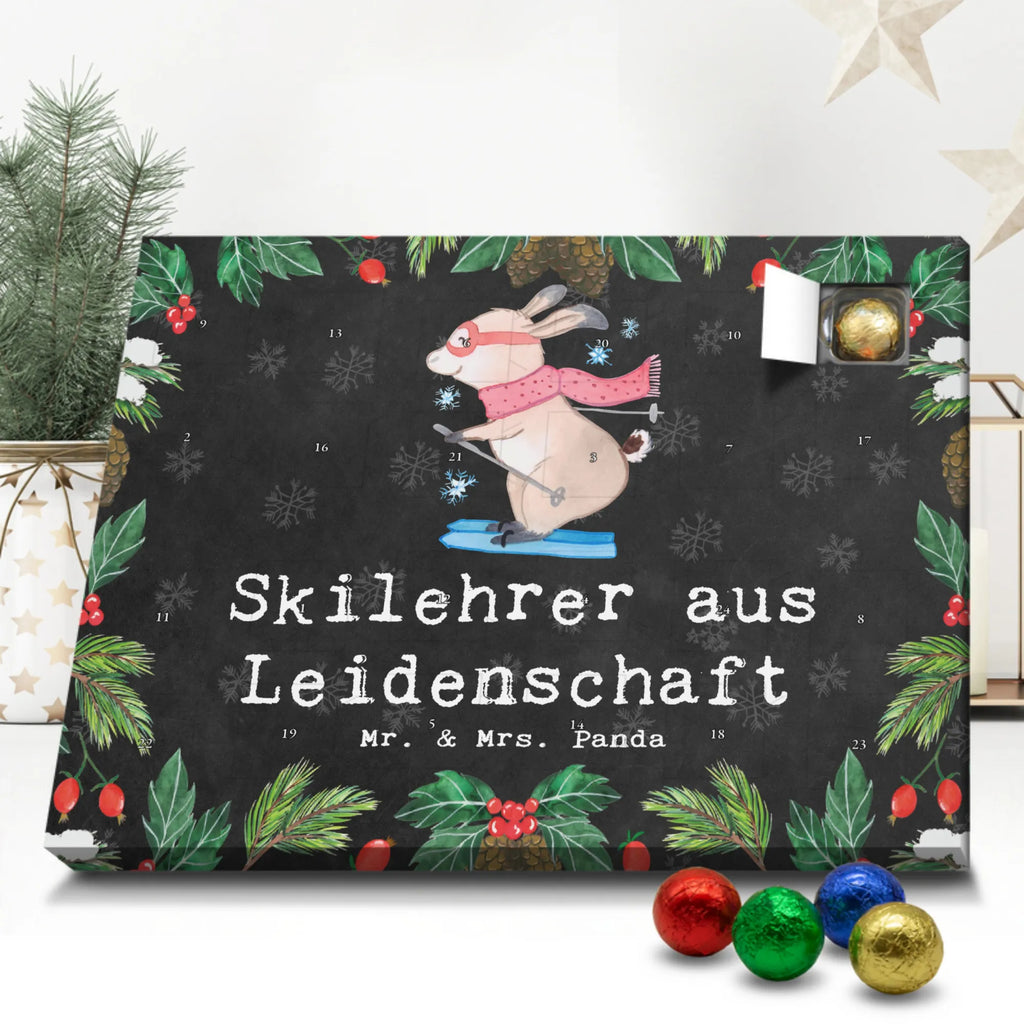 Schoko Adventskalender Skilehrer Leidenschaft Adventskalender, Schokoladen Adventskalender, Schoko Adventskalender, Beruf, Ausbildung, Jubiläum, Abschied, Rente, Kollege, Kollegin, Geschenk, Schenken, Arbeitskollege, Mitarbeiter, Firma, Danke, Dankeschön