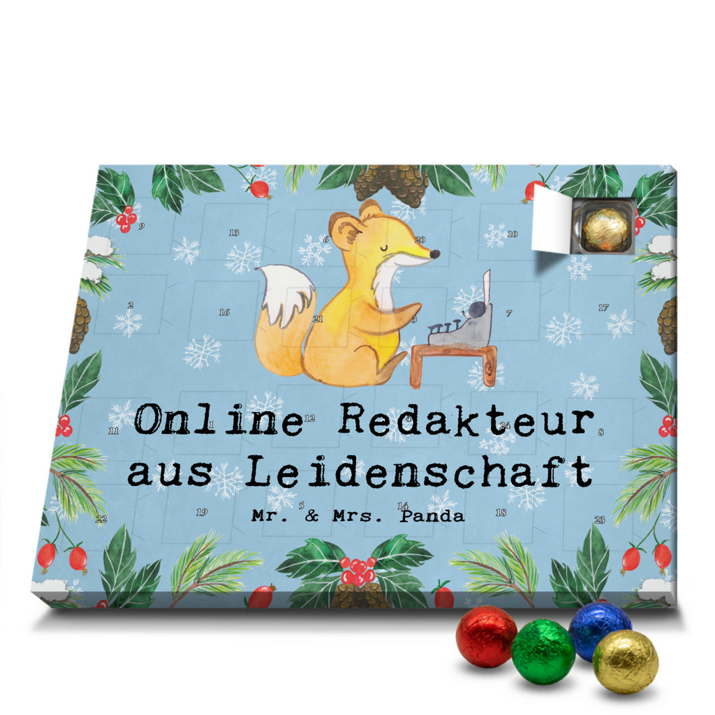 Schoko Adventskalender Online Redakteur Leidenschaft Adventskalender, Schokoladen Adventskalender, Schoko Adventskalender, Beruf, Ausbildung, Jubiläum, Abschied, Rente, Kollege, Kollegin, Geschenk, Schenken, Arbeitskollege, Mitarbeiter, Firma, Danke, Dankeschön