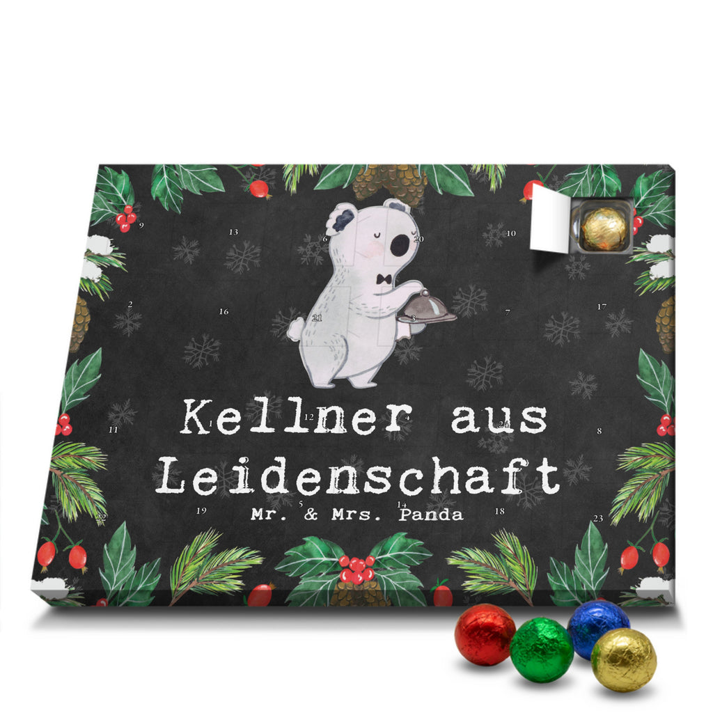 Schoko Adventskalender Kellner Leidenschaft Adventskalender, Schokoladen Adventskalender, Schoko Adventskalender, Beruf, Ausbildung, Jubiläum, Abschied, Rente, Kollege, Kollegin, Geschenk, Schenken, Arbeitskollege, Mitarbeiter, Firma, Danke, Dankeschön, Kellner, Servicekraft, Restaurant, Ober