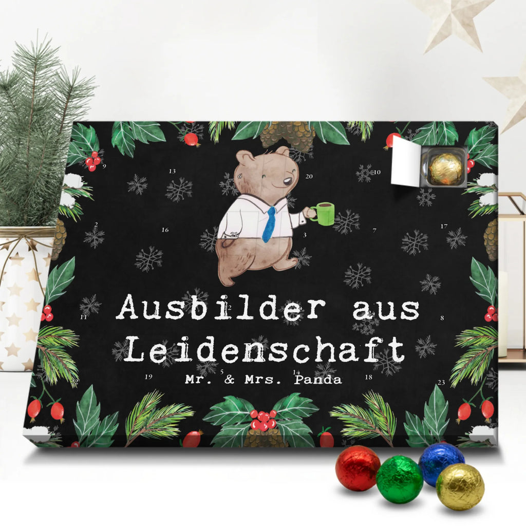 Schoko Adventskalender Ausbilder Leidenschaft Adventskalender, Schokoladen Adventskalender, Schoko Adventskalender, Beruf, Ausbildung, Jubiläum, Abschied, Rente, Kollege, Kollegin, Geschenk, Schenken, Arbeitskollege, Mitarbeiter, Firma, Danke, Dankeschön, Ausbilder, Tutor, Ausbilderprüfung