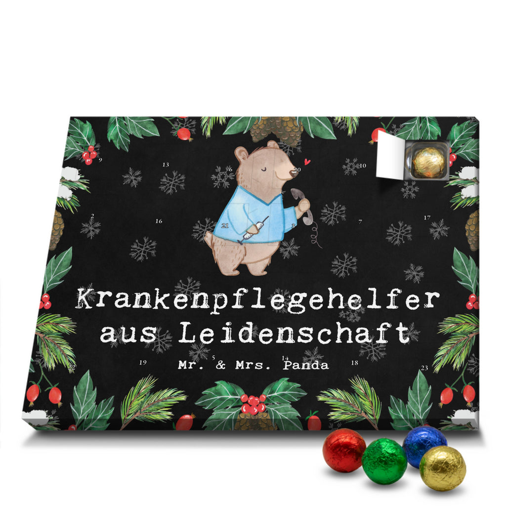 Schoko Adventskalender Krankenpflegehelfer Leidenschaft Adventskalender, Schokoladen Adventskalender, Schoko Adventskalender, Beruf, Ausbildung, Jubiläum, Abschied, Rente, Kollege, Kollegin, Geschenk, Schenken, Arbeitskollege, Mitarbeiter, Firma, Danke, Dankeschön, Krankenpflegehelfer, Pflegehelfer, Pflegekraft