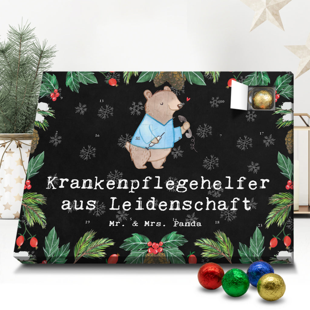 Schoko Adventskalender Krankenpflegehelfer Leidenschaft Adventskalender, Schokoladen Adventskalender, Schoko Adventskalender, Beruf, Ausbildung, Jubiläum, Abschied, Rente, Kollege, Kollegin, Geschenk, Schenken, Arbeitskollege, Mitarbeiter, Firma, Danke, Dankeschön, Krankenpflegehelfer, Pflegehelfer, Pflegekraft