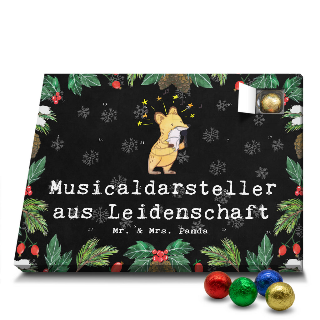 Schoko Adventskalender Musicaldarsteller Leidenschaft Adventskalender, Schokoladen Adventskalender, Schoko Adventskalender, Beruf, Ausbildung, Jubiläum, Abschied, Rente, Kollege, Kollegin, Geschenk, Schenken, Arbeitskollege, Mitarbeiter, Firma, Danke, Dankeschön