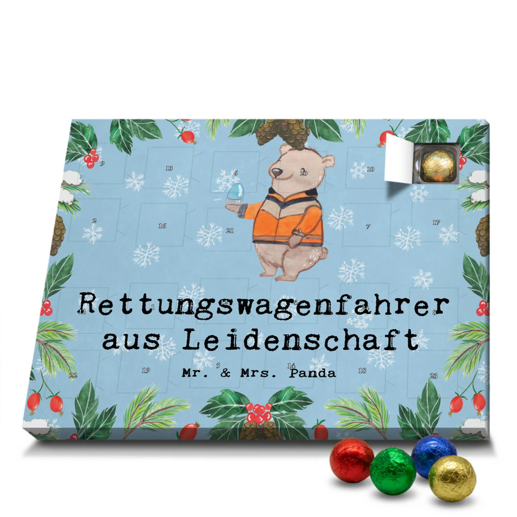 Schoko Adventskalender Rettungswagenfahrer Leidenschaft Adventskalender, Schokoladen Adventskalender, Schoko Adventskalender, Beruf, Ausbildung, Jubiläum, Abschied, Rente, Kollege, Kollegin, Geschenk, Schenken, Arbeitskollege, Mitarbeiter, Firma, Danke, Dankeschön