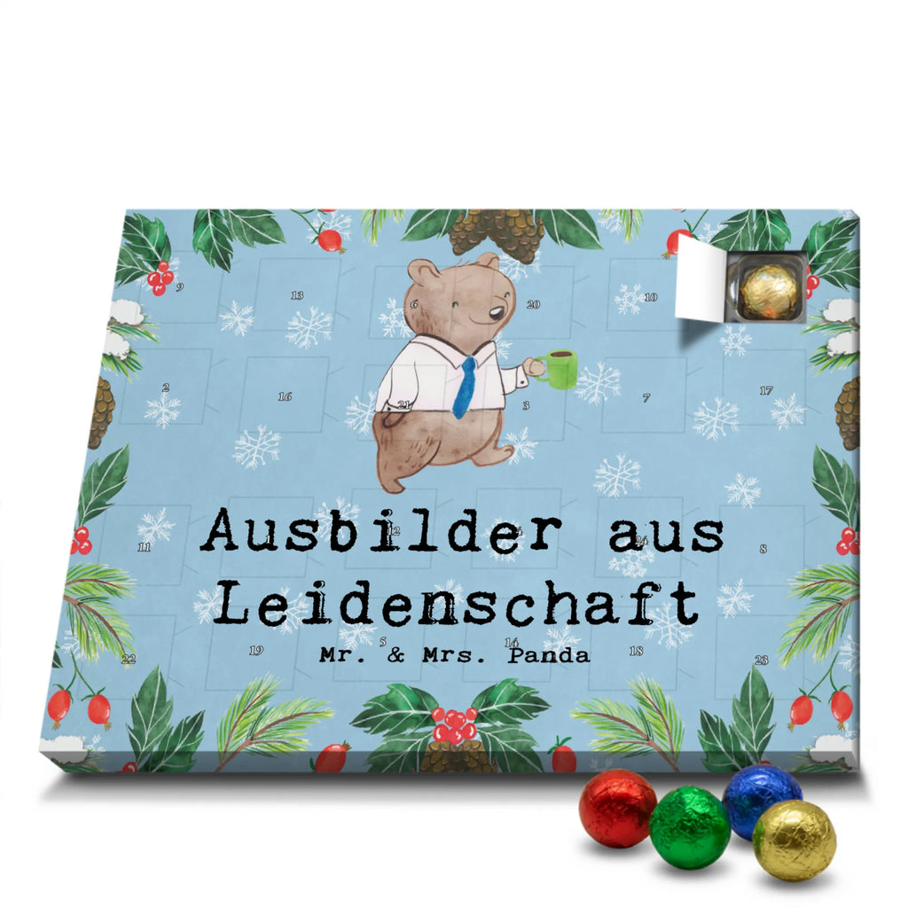 Schoko Adventskalender Ausbilder Leidenschaft Adventskalender, Schokoladen Adventskalender, Schoko Adventskalender, Beruf, Ausbildung, Jubiläum, Abschied, Rente, Kollege, Kollegin, Geschenk, Schenken, Arbeitskollege, Mitarbeiter, Firma, Danke, Dankeschön, Ausbilder, Tutor, Ausbilderprüfung