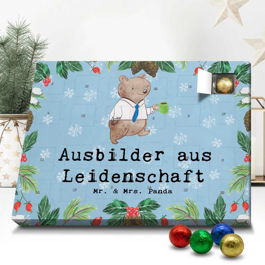 Schoko Adventskalender Ausbilder Leidenschaft Adventskalender, Schokoladen Adventskalender, Schoko Adventskalender, Beruf, Ausbildung, Jubiläum, Abschied, Rente, Kollege, Kollegin, Geschenk, Schenken, Arbeitskollege, Mitarbeiter, Firma, Danke, Dankeschön, Ausbilder, Tutor, Ausbilderprüfung