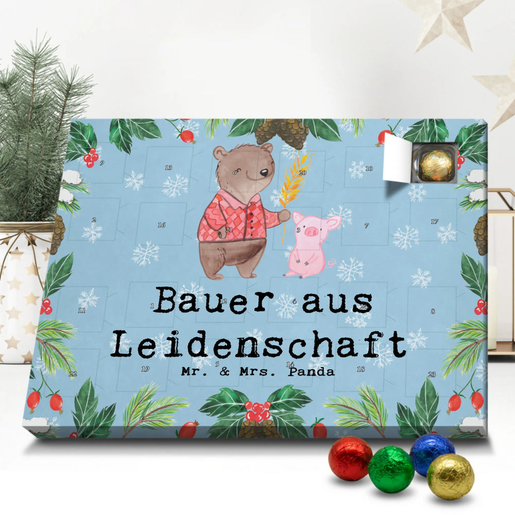 Schoko Adventskalender Bauer Leidenschaft Adventskalender, Schokoladen Adventskalender, Schoko Adventskalender, Beruf, Ausbildung, Jubiläum, Abschied, Rente, Kollege, Kollegin, Geschenk, Schenken, Arbeitskollege, Mitarbeiter, Firma, Danke, Dankeschön, Landwirt; Bauer, Tierwirt, Agronom, Farmer, Bauernhof